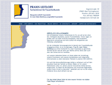Tablet Screenshot of praxis-leitloff.de